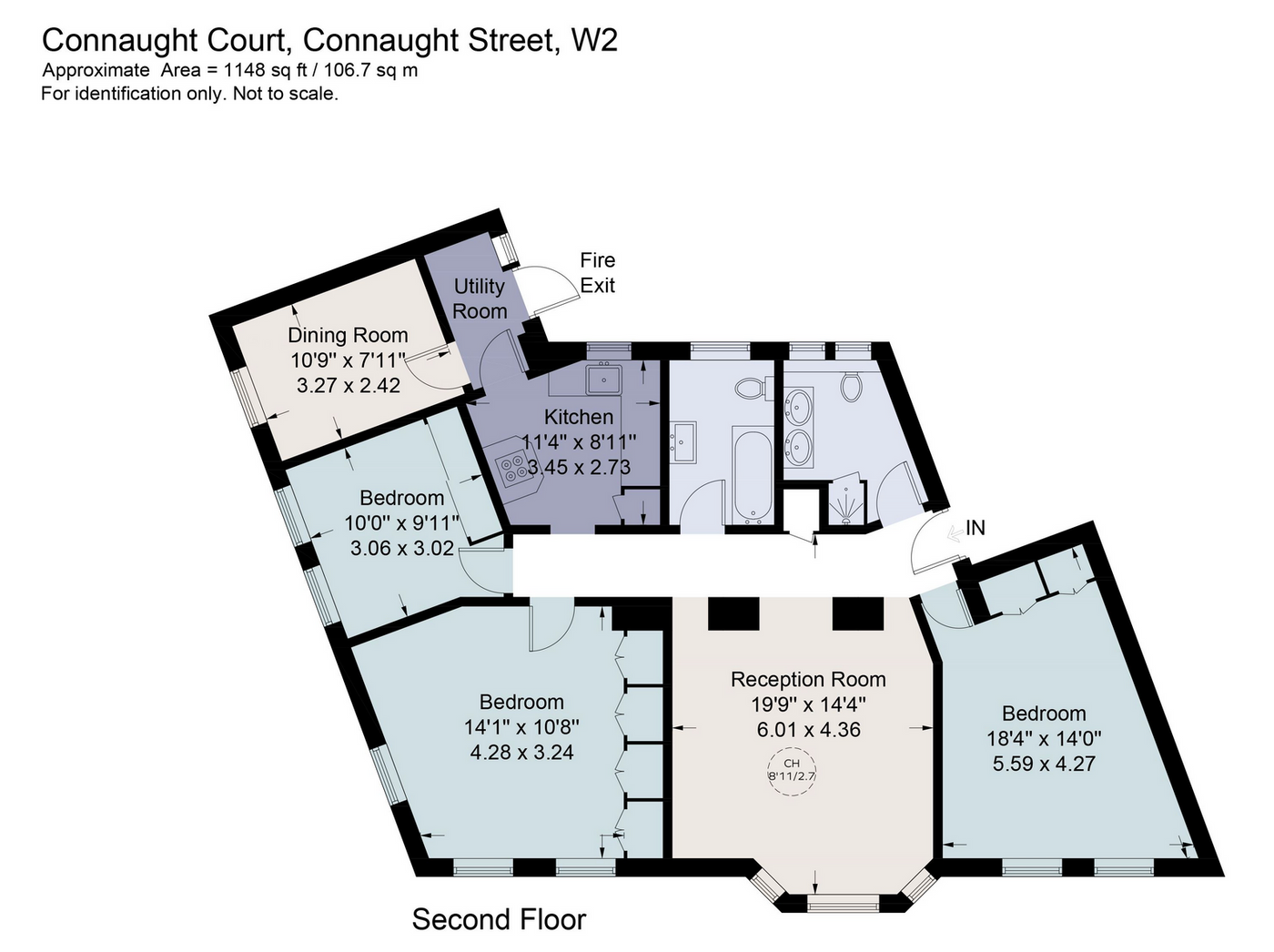 Connaught Flat - 2 Bedroom