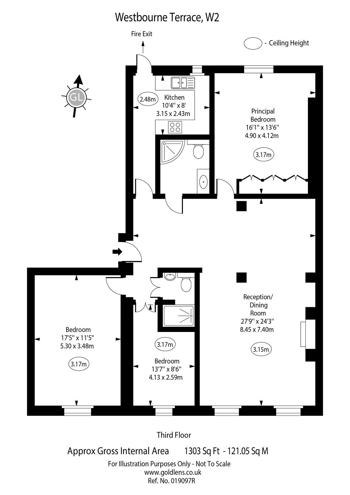 Westbourne Flat - 3 Bedroom